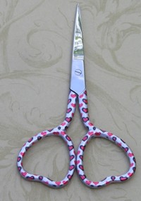 Heart Premium Scissors Pink/Silver/Black Special